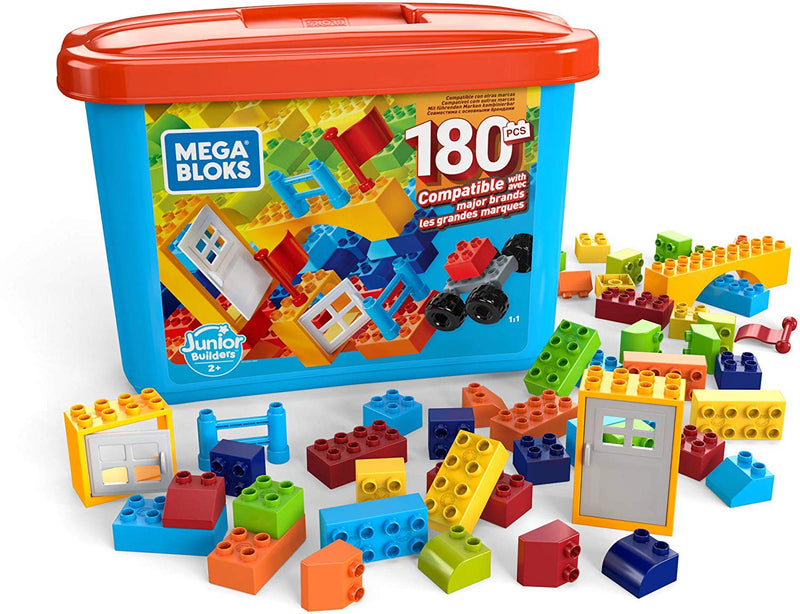 Mega Bloks Open-Ended Play Brick Box for Junior Builders