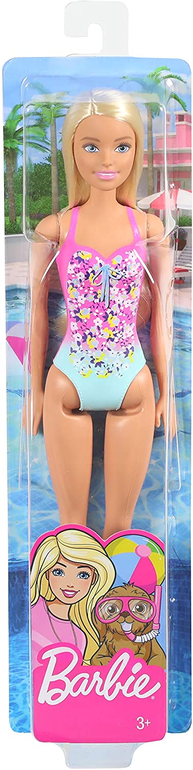 Barbie Doll Blonde Wearing Swimsuit