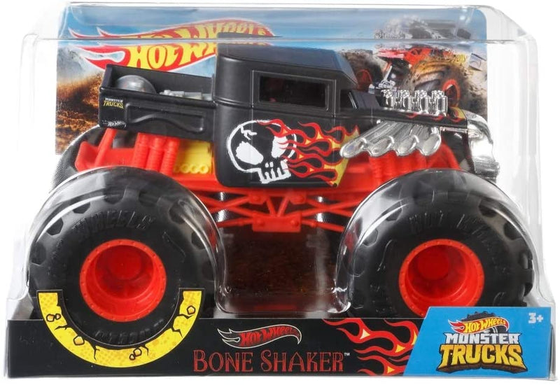 Hot Wheels Monster Trucks Bone Shaker Vehicle with Giant Wheels