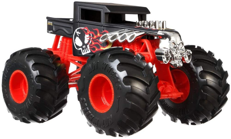 Hot Wheels Monster Trucks Bone Shaker Vehicle with Giant Wheels