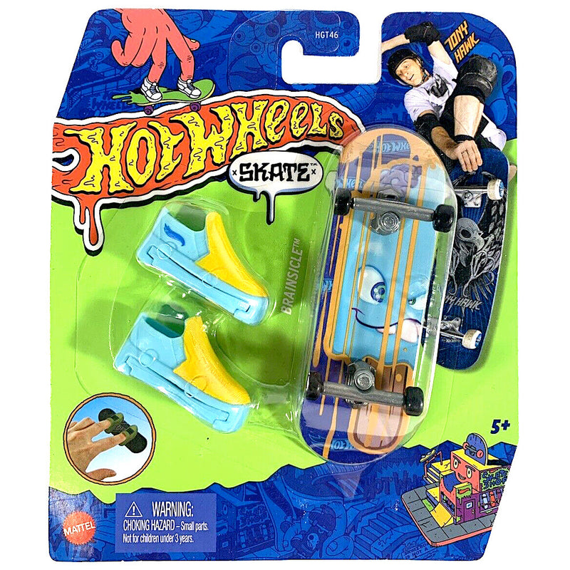 Brainsicle Hot Wheels Skate Fingerboard and Shoes