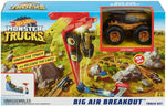 Hot Wheels Monster Trucks Big Air Breakout Play Set