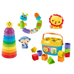 Fisher-Price Bright Basics Bundle, 5 Classic Toys Set