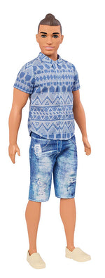 Barbie Ken Fashionistas Distressed Denim Broad Doll