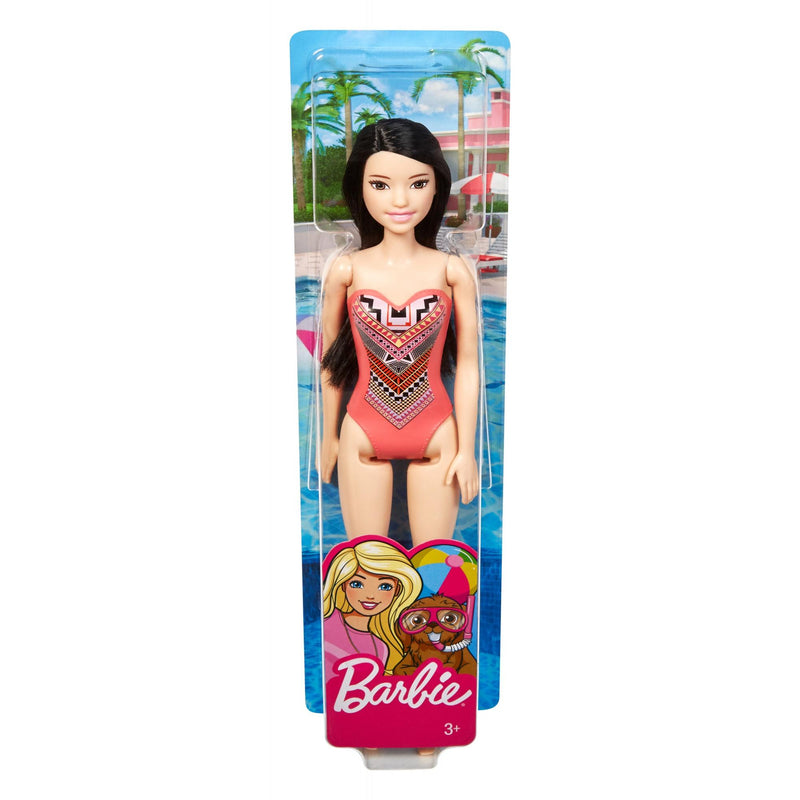 Barbie Beach Doll Brunette
