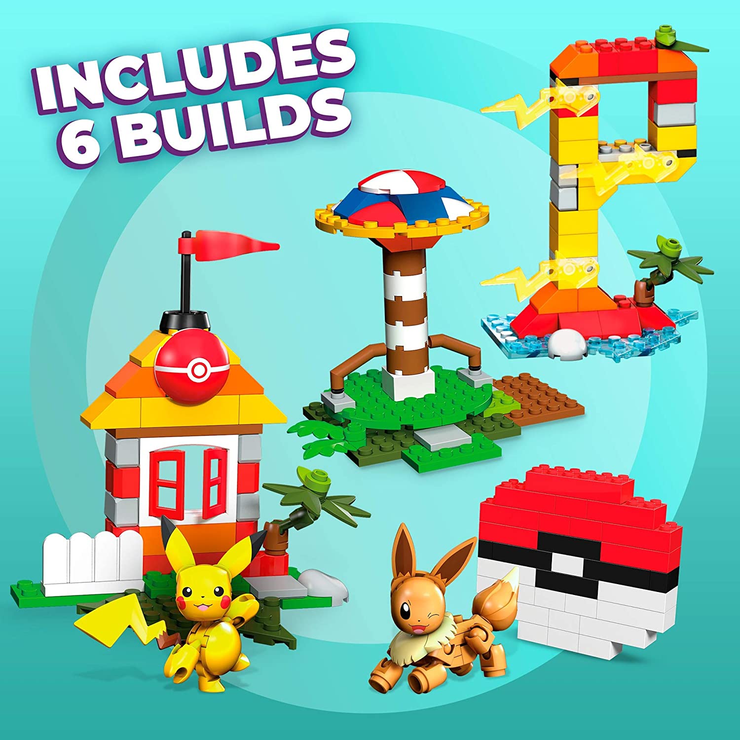 Mega Construx Pokemon Building Box Construction Set – Square Imports