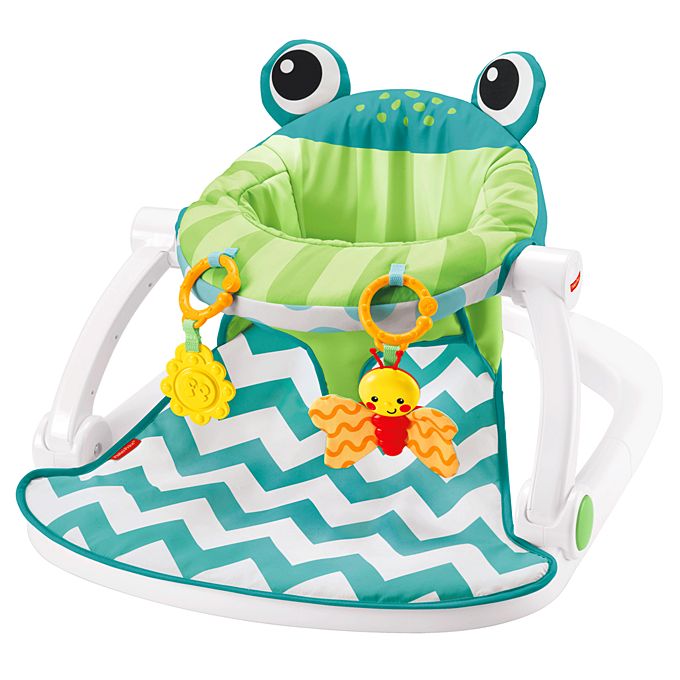 Sit-Me-Up Floor Seat - Citrus Frog