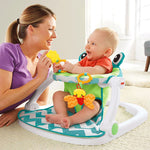 Sit-Me-Up Floor Seat - Citrus Frog