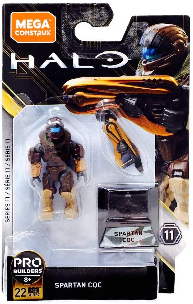 Mega Construx Halo Heroes Probuilder Series 11 Spartan CQC Figure