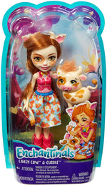 Enchantimals Cailey Cow Doll and Curdle Figure