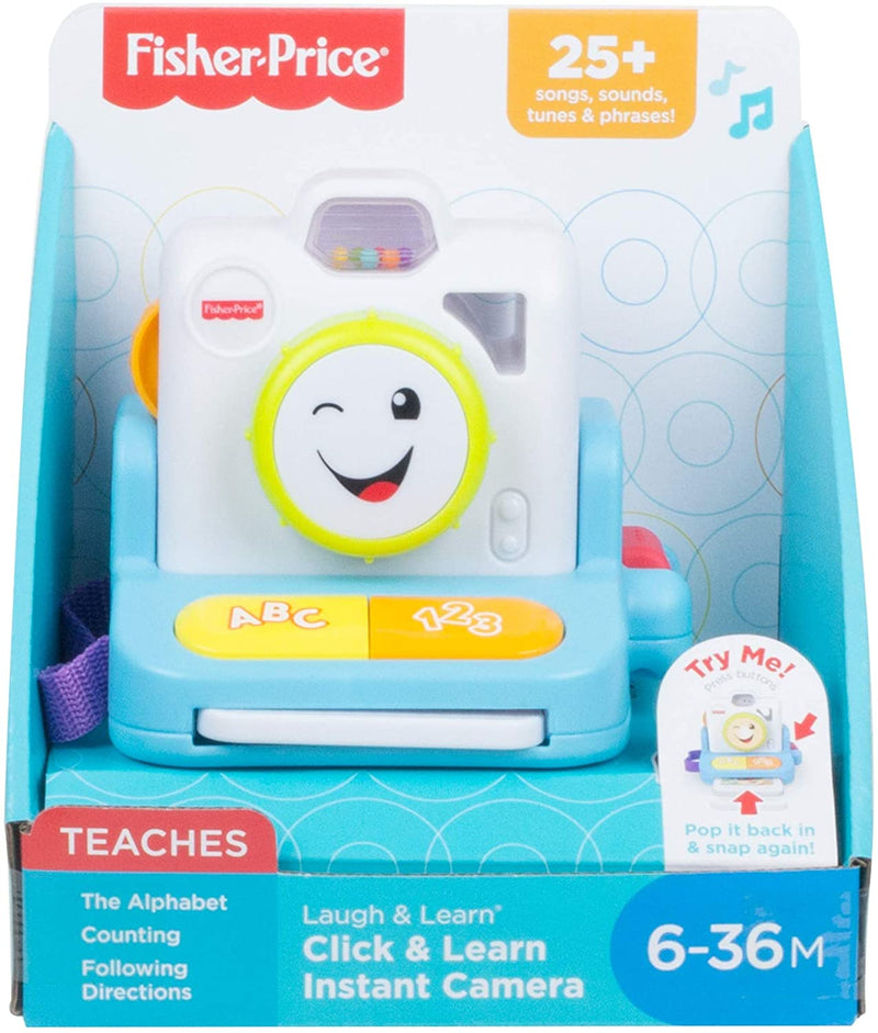 Fisher-Price Laugh & Learn Click & Learn Instant Camera Musical Toy