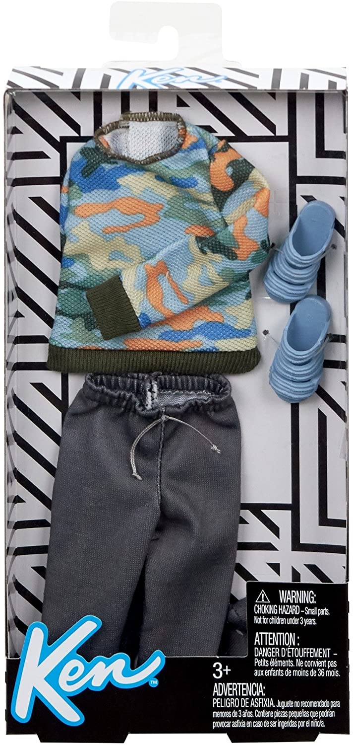 Barbie Ken Fashion Camo Square Imports