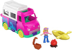 Pollyville Transforming Camper Van with Playset