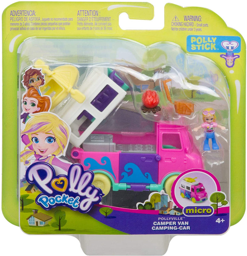 Pollyville Transforming Camper Van with Playset
