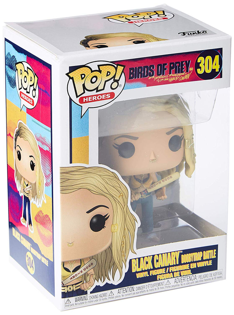 Funko Pop Heroes Birds of Prey Black Canary Boobytrap Battle