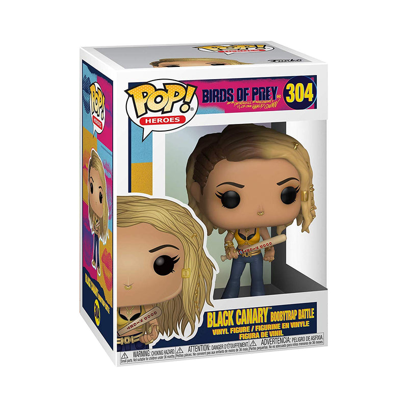 Funko Pop Heroes Birds of Prey Black Canary Boobytrap Battle