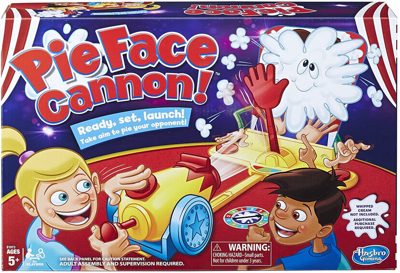 Pie Face Cannon Game Whipped Cream Family Board Game