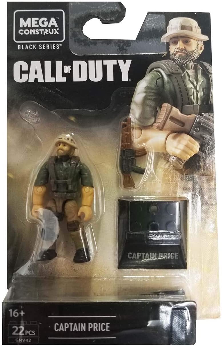 Mega Construx Call of Duty Black Series Captain Price Building Set