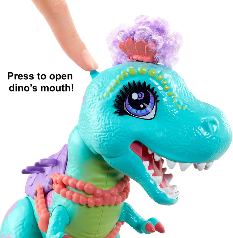 Mattel Cave Club Rockelle Doll and Tyrasaurus Dinosaur Pal Playset