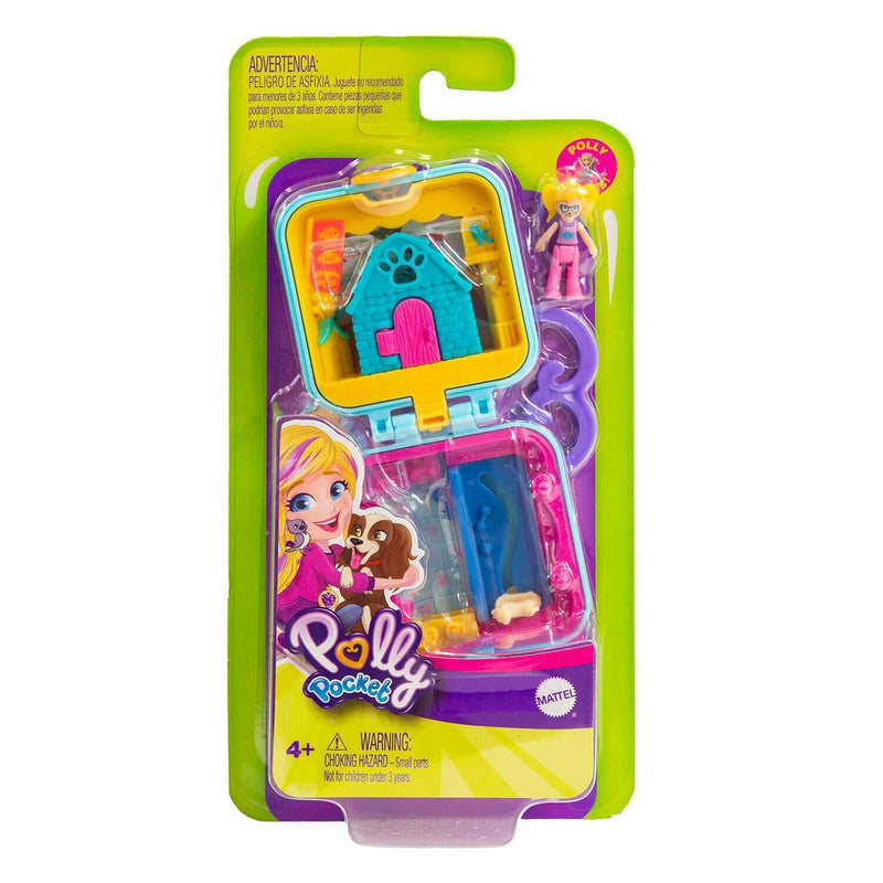 Polly Pocket Doghouse Tiny Pocket Places Mini Compact Playset