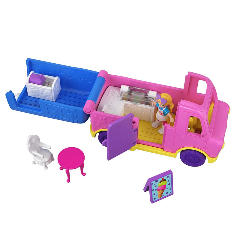 Polly Pocket Pollyville Ice Cream Truck