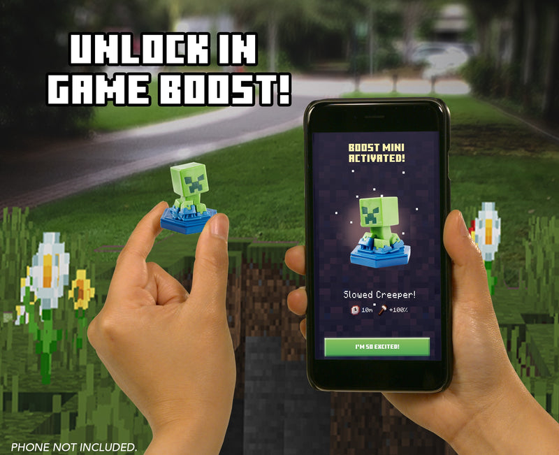 Minecraft Earth Boost Slowed Creeper Figure