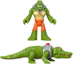 Imaginext DC Super Friends, K Croc & Crocodile Pet