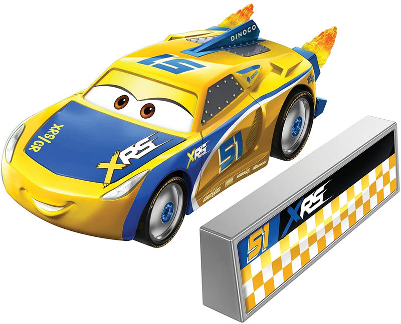 Disney Cars XRS Rocket Racing Die Cast Car with Blast Wall Cruz Ramirez