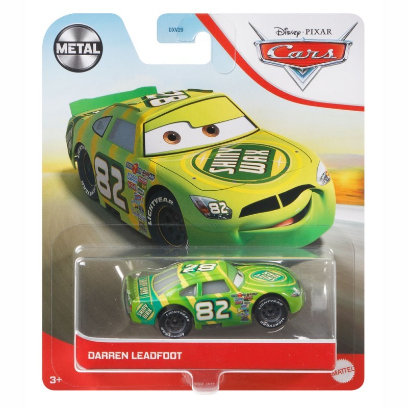 Disney Pixar Cars Metal Series 2021 Darren Leadfoot