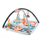 Fisher-Price 3 in 1 Music, Glow & Grow Gym, Infant Activity Play Mat for Tummy Time, Take Along