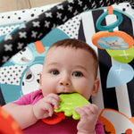 Fisher-Price 3 in 1 Music, Glow & Grow Gym, Infant Activity Play Mat for Tummy Time, Take Along