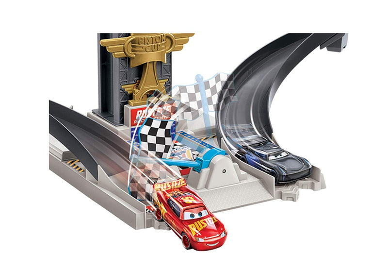 Disney and Pixar’s Cars Rust-Eze Racing Tower Race Car Track Set