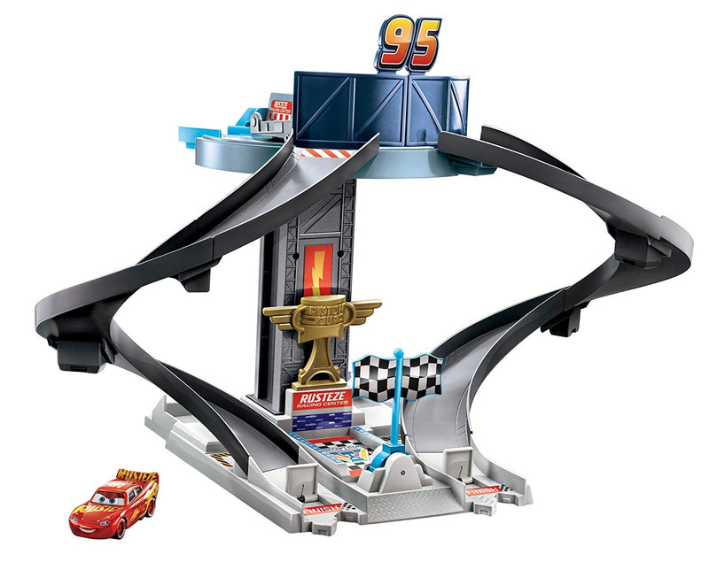 Disney and Pixar’s Cars Rust-Eze Racing Tower Race Car Track Set