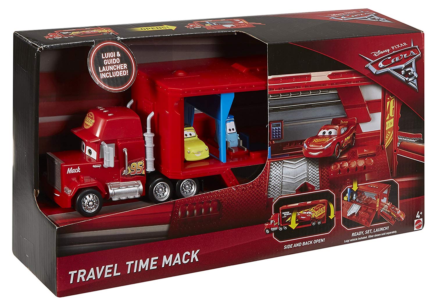 Disney Pixar Cars 3 Travel Time Mack Playset Square Imports
