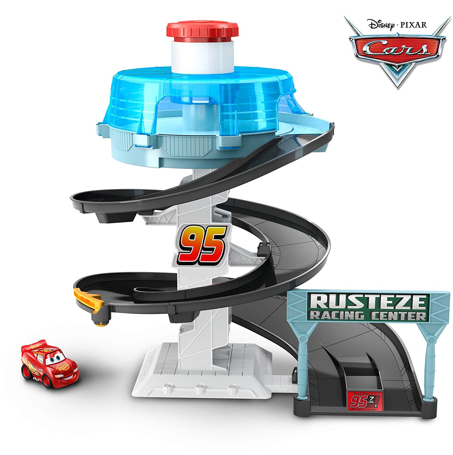Mini Racers Cars Rust Eze Camper Disney/Pixar Cars Mini Racers Rust-eze Spinning Raceway Playset ...