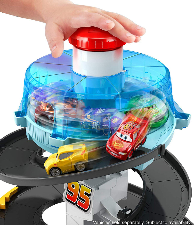 Mini Racers Cars Rust Eze Camper Disney/Pixar Cars Mini Racers Rust-eze Spinning Raceway Playset ...