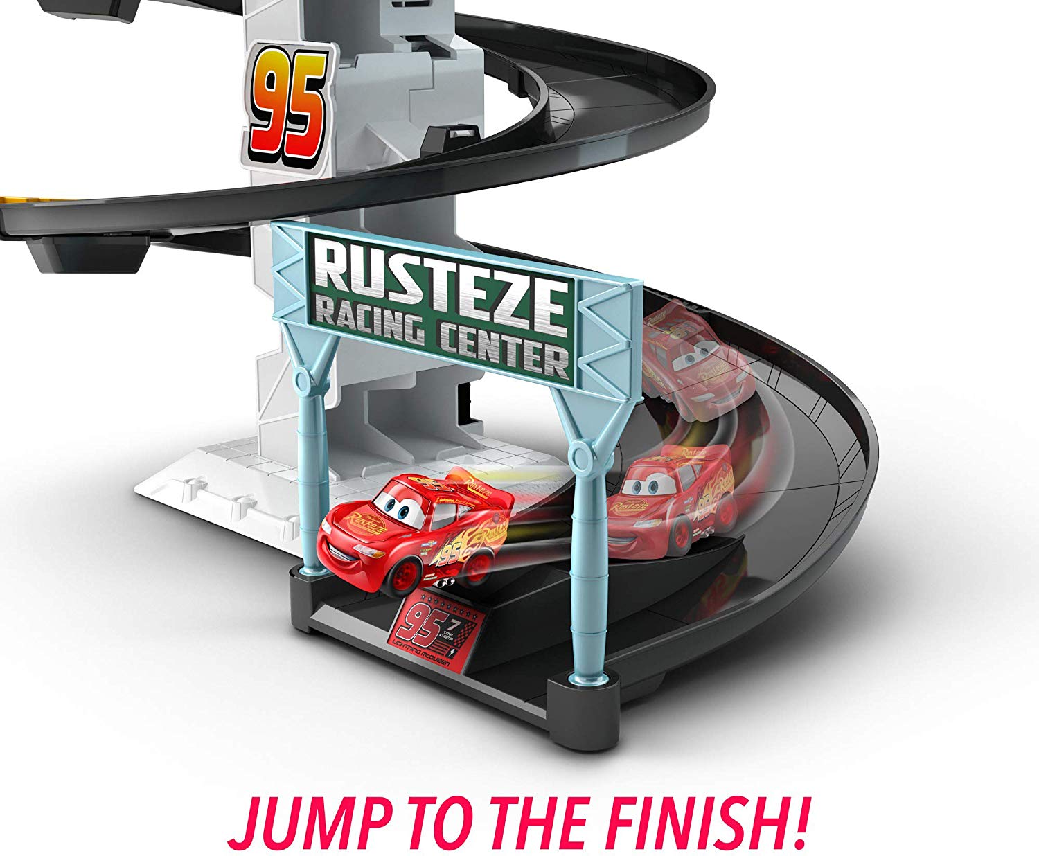 Disney/Pixar Cars Mini Racers Rust-eze Spinning Raceway Playset ...