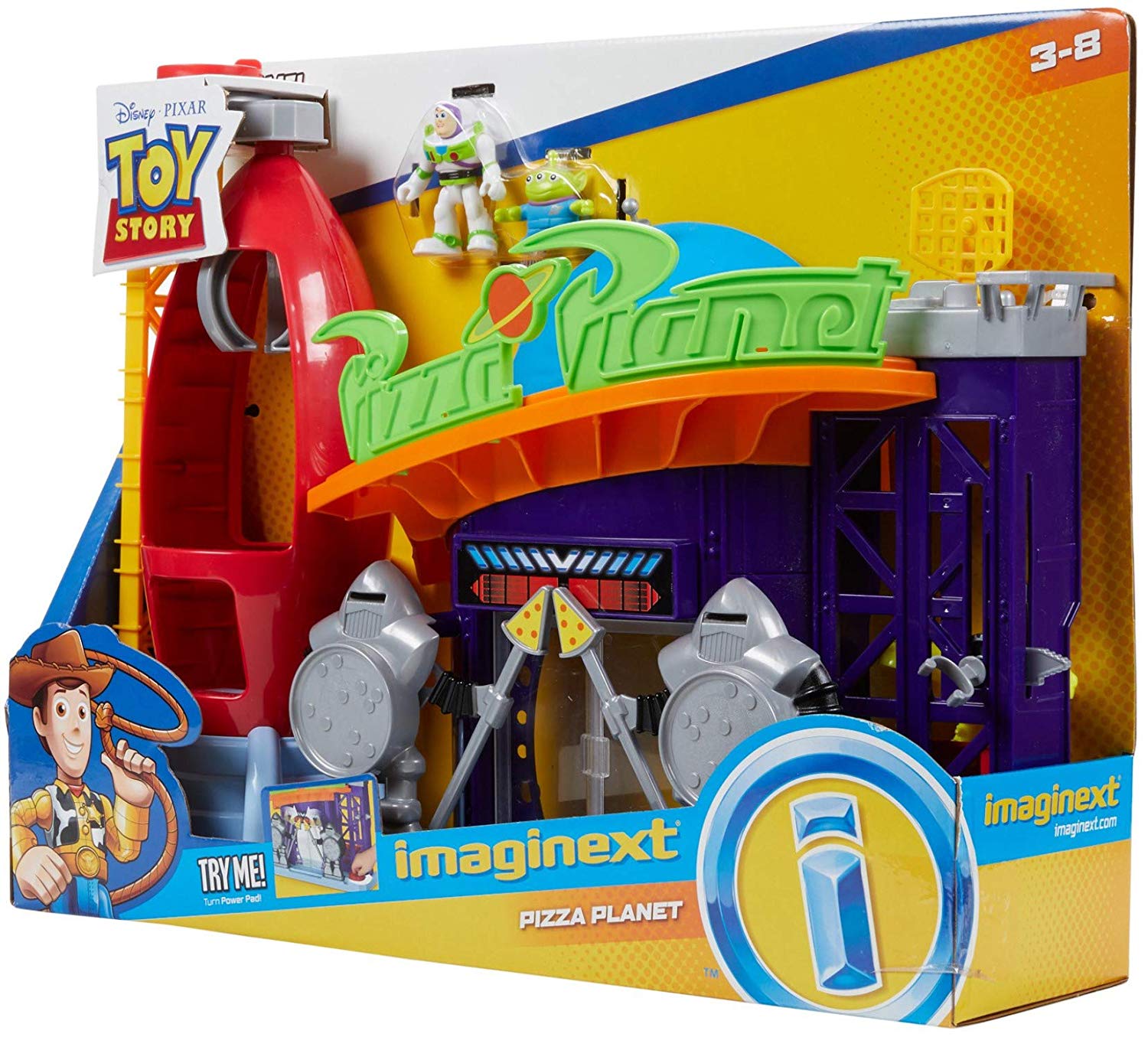 Imaginext toy clearance story pizza planet