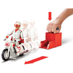 Disney Pixar Toy Story Stunt Racer Duke Caboom Figure with Launcher