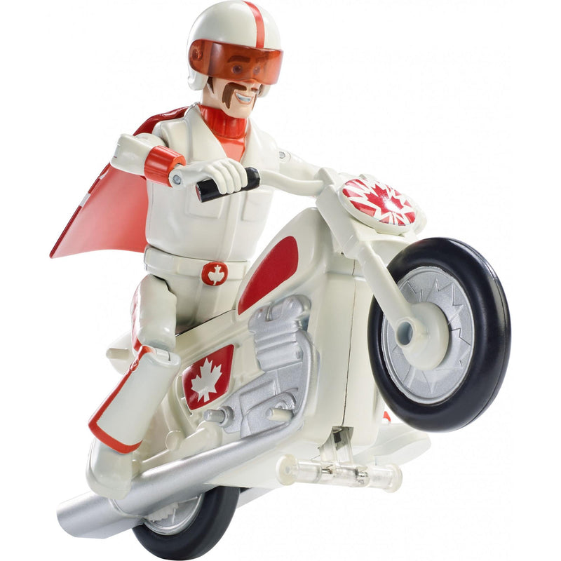 Disney Pixar Toy Story Stunt Racer Duke Caboom Figure with Launcher