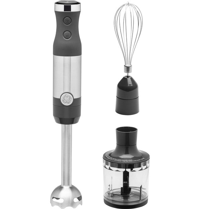GE Classic Immersion Blender with Accessories, 500 Watts, 2 Speed - Used