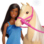 Barbie Doll Brunette and Horse
