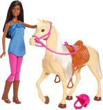 Barbie Doll Brunette and Horse