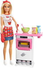 Barbie Doll with Oven and Rising Food