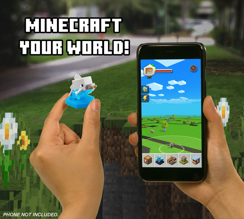 Minecraft Earth Mini Figure: Seeking Dolphin Action Figure