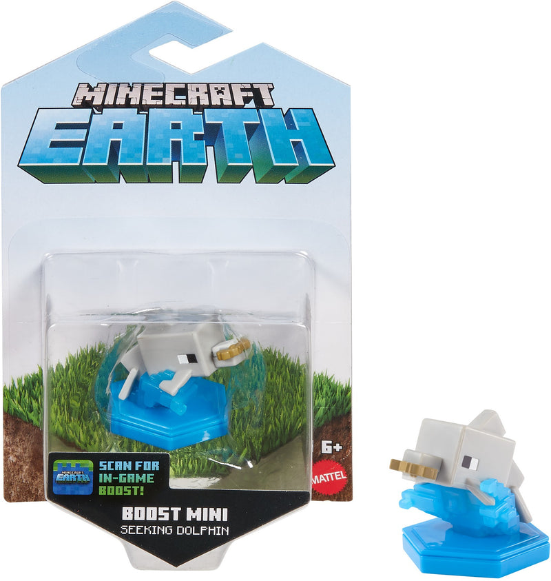 Minecraft Earth Mini Figure: Seeking Dolphin Action Figure
