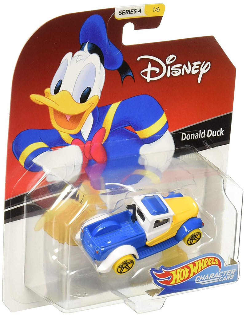 Hot Wheels 2019 Character Cars Donald Duck Model Car
