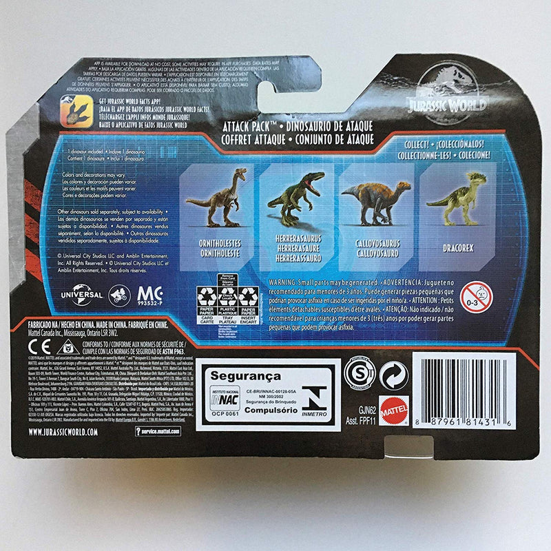Jurassic World Attack Pack Dracorex