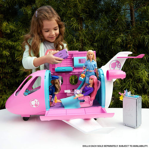 Barbie Dreamplane Playset with 15 Themed Accessories