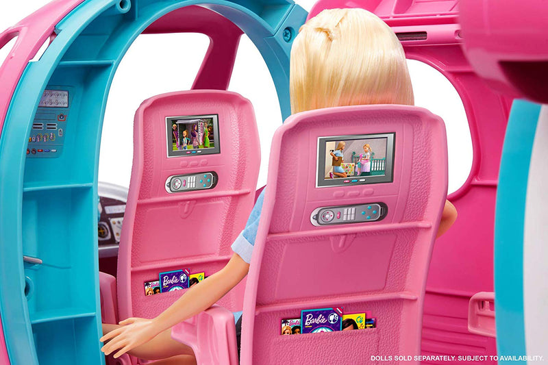 Barbie Dreamplane Playset with 15 Themed Accessories